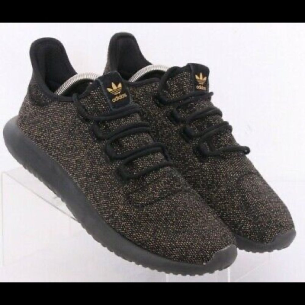 adidas Originals Tubular Shadow J black and gold
